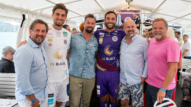 Die Trikots des SK Austria Klagenfurt 2022/23: