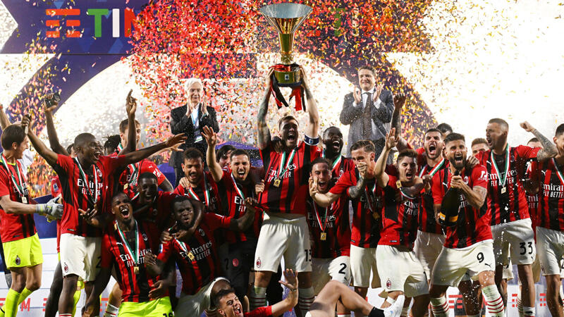 Serie-A-Meister <a href='/de/daten/news/fussball/ac-milan/' class='tag'>AC Milan</a> präsentiert neues Trikot