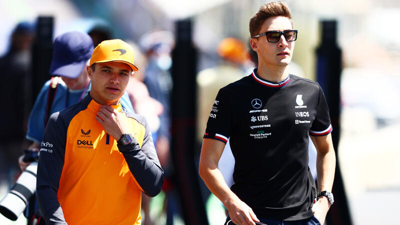 Norris: "Russell hat nicht mehr Spaß von früher"