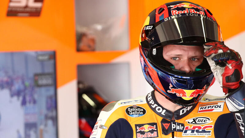 Stefan Bradl: "<a href='/de/daten/news/honda/' class='tag'>Honda</a> hat keinen Hitzeschutz"