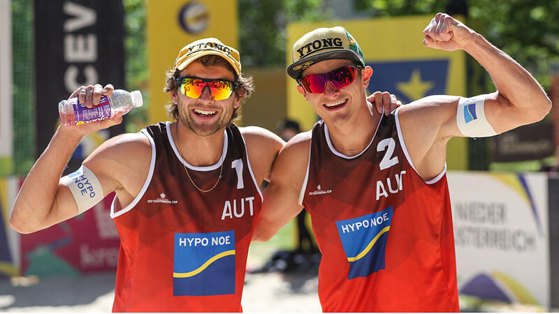 Beach-<a href='/de/daten/news/volleyball/volleyball/' class='tag'>Volleyball</a>: Seidl/Waller im WM-Achtelfinale