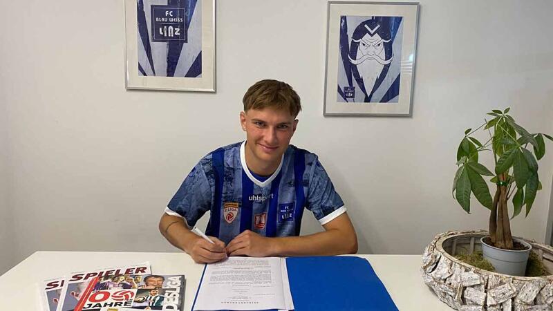 Blau-Weiß Linz präsentiert dritte Neuverpflichtung