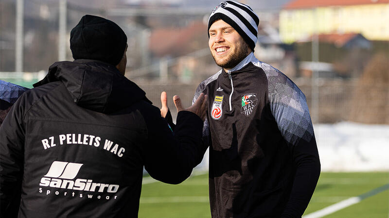 Sturm führt Gespräche mit WAC-Verteidiger