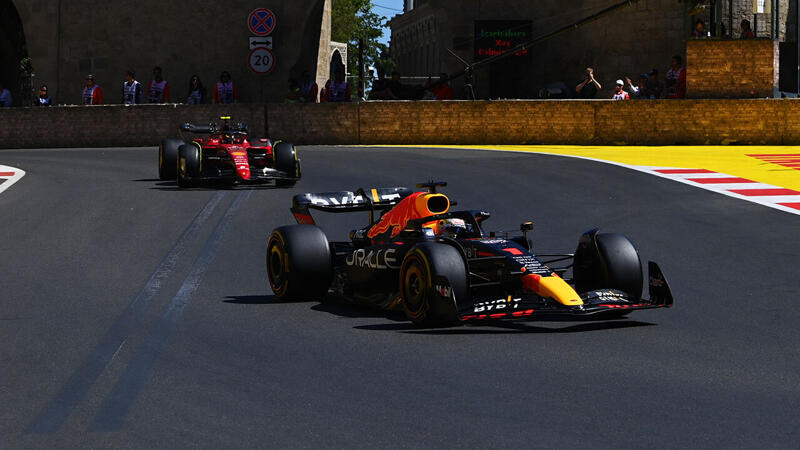 Red-Bull-Doppelsieg bei <a href='/de/daten/news/ferrari/' class='tag'>Ferrari</a>-Debakel in Baku