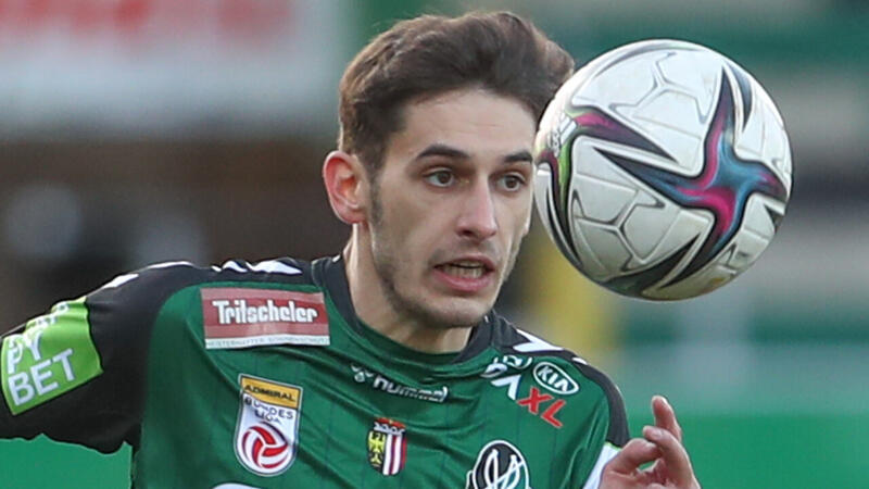 SK Rapid an Ried-Leistungsträger Bajic dran