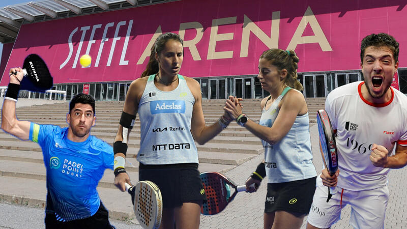 Vienna Padel Open: Stars schlagen in Wien auf