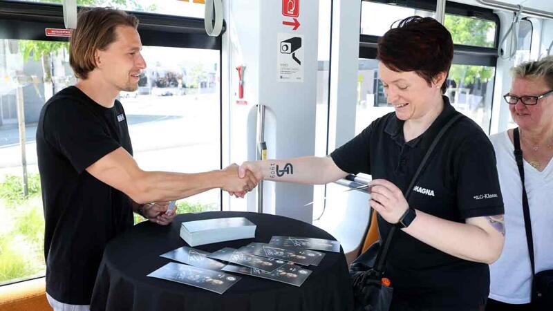 Stefan Hierländer auf dem Weg der Besserung