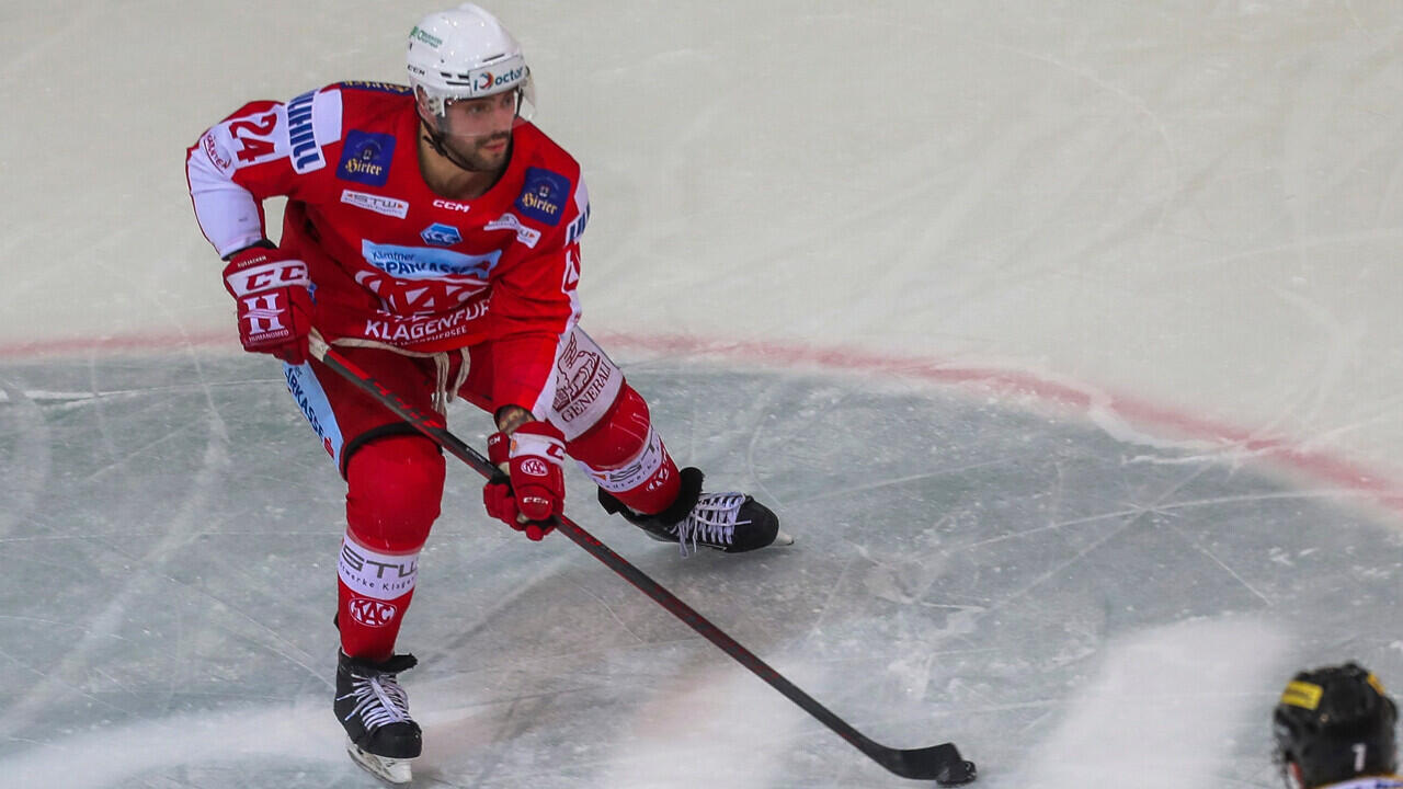 Eishockey: Steven Strong geht in seine achte Saison beim KAC