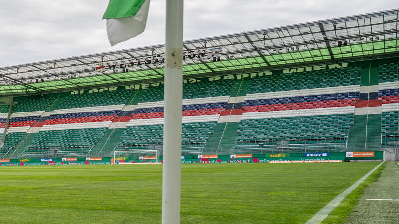 Rapid-Fantribüne bleibt vor WSG-Spiel leer