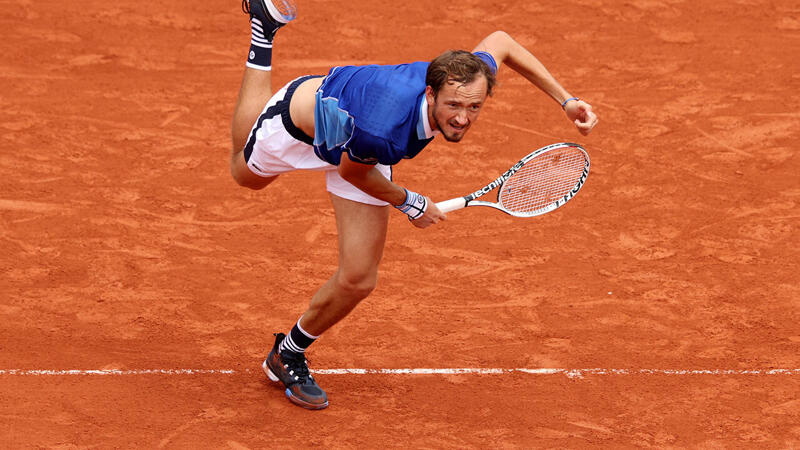 Daniil Medvedev steht locker in Runde drei