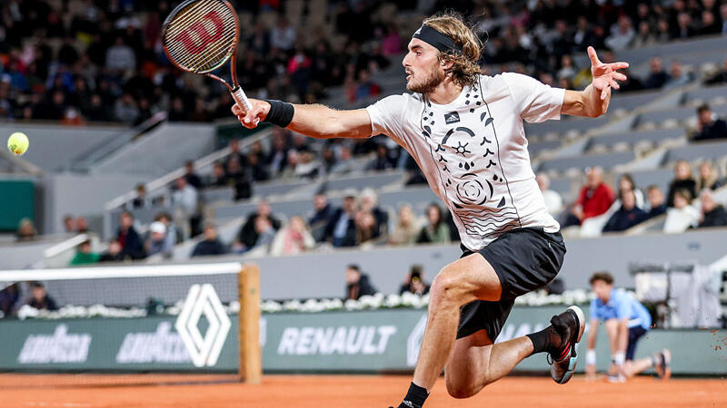 Stefanos Tsitsipas in fünf Sätzen weiter