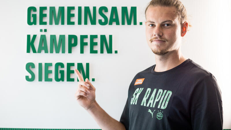 Rapid gibt Verpflichtung von Patrick Greil bekannt