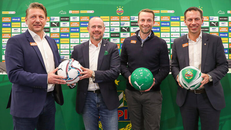 Rapids Zukunftsschmiede im Prater nimmt Formen an