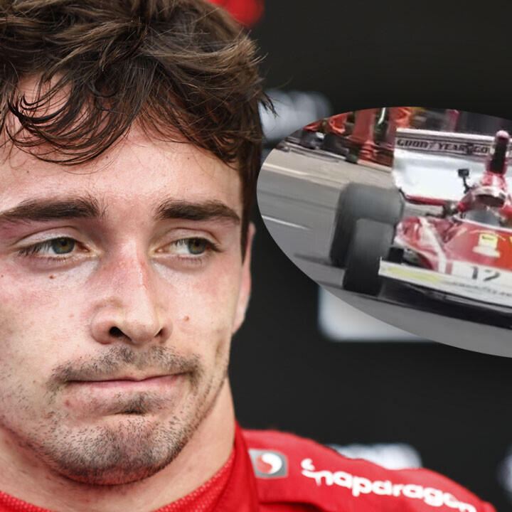 Leclerc crasht alten Niki-Lauda-Ferrari in Monaco