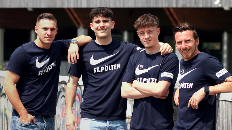 St.Pölten verlängert vier Spieler langfristig