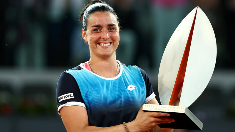 Tunesierin Ons Jabeur gewinnt Madrid-Turnier