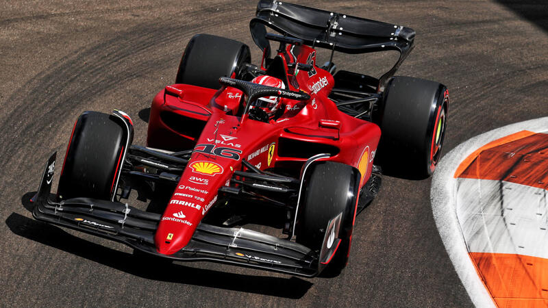Leclerc-Pole! Erste Miami-Startreihe an <a href='/de/daten/news/ferrari/' class='tag'>Ferrari</a>