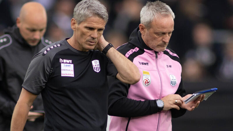 Kühbauer nach <a href='/de/daten/news/fussball/lask/' class='tag'>LASK</a>-Debüt nicht unzufrieden