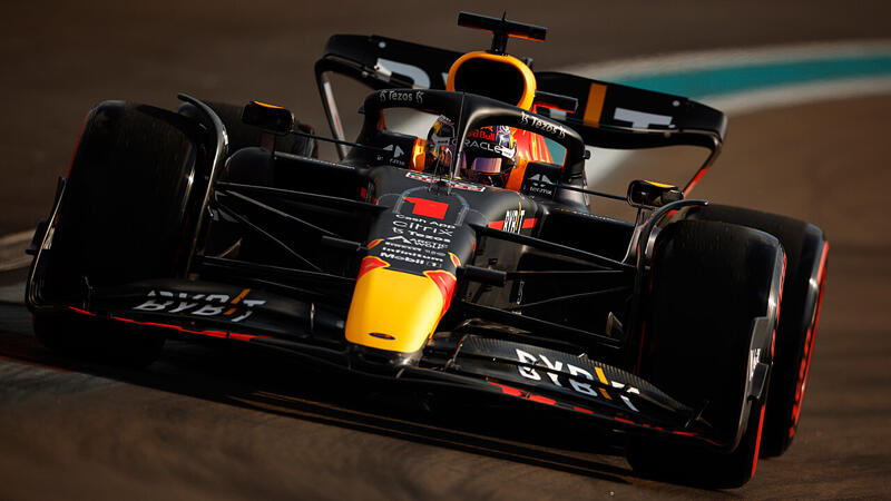 Verstappen mit Problemen im 2. Miami-Training