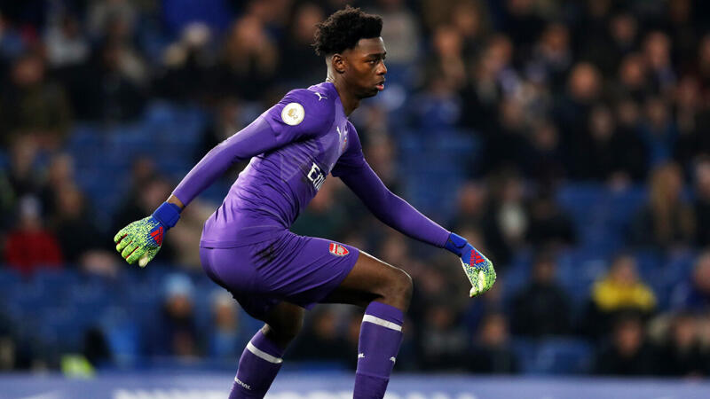 Arsenals Torwart-Talent Okonkwo will Spielpraxis