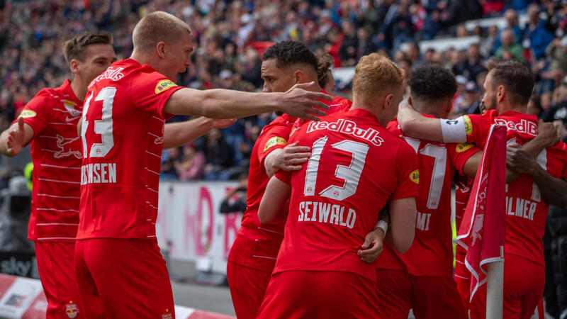 Salzburg mit Tor-Show vs. Austria zum Meistertitel