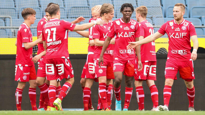 Knapper Heimsieg für den <a href='/de/daten/news/fussball/gak/' class='tag'>GAK</a> gegen St. Pölten
