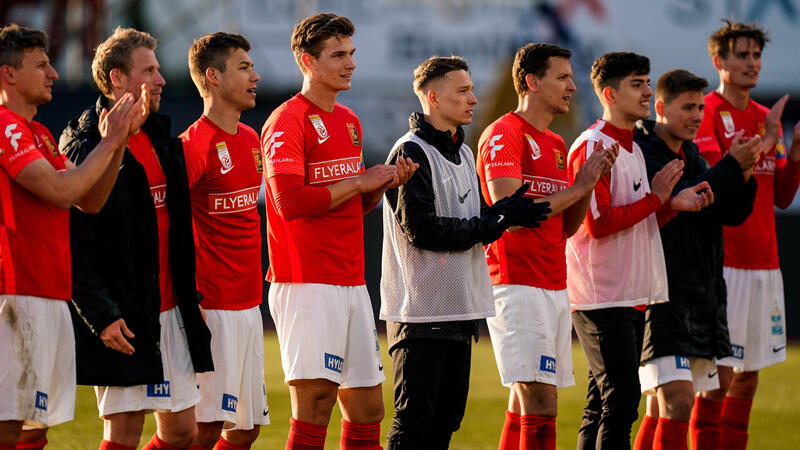 Admira "mit mehr Glück als Verstand" an die Spitze