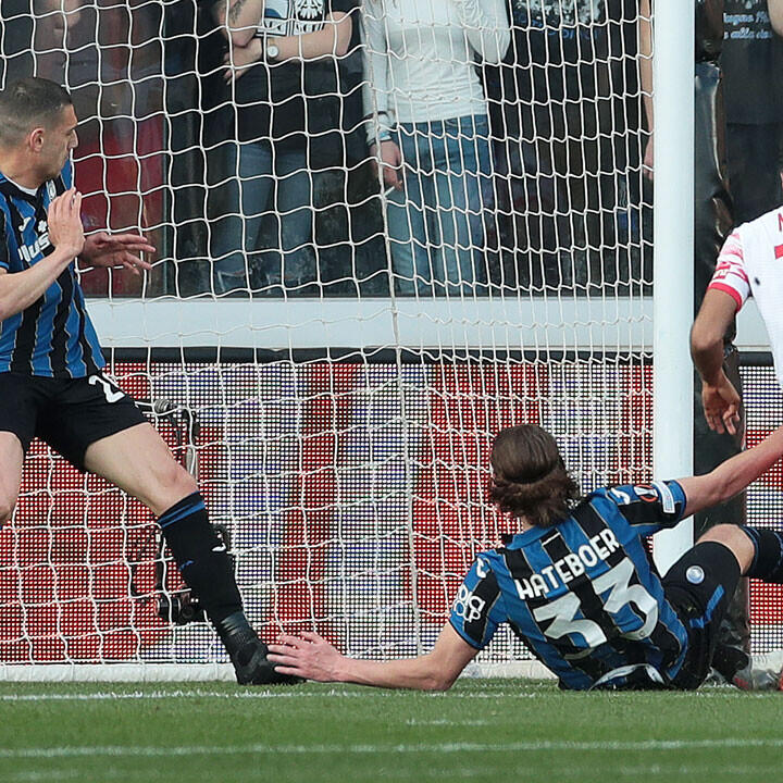 Laimer-Assist! Leipzig steht im EL-Halbfinale