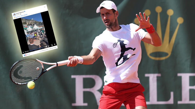Djokovic gaberlt in Monte Carlo mit <a href='/de/daten/news/fussball/neymar/' class='tag'>Neymar</a>