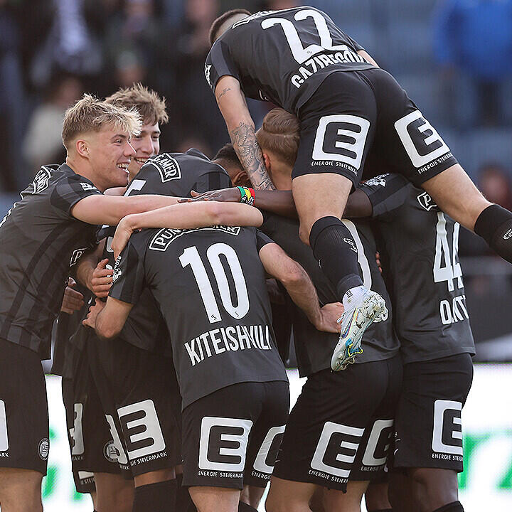 Sturm Graz fixiert zweiten Tabellenplatz