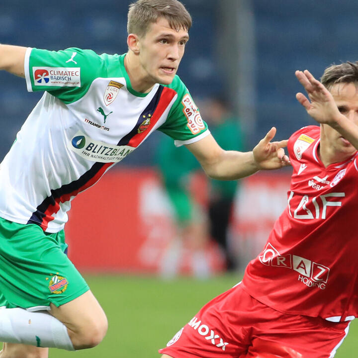 Rapid II macht beim GAK 0:2-Rückstand wett