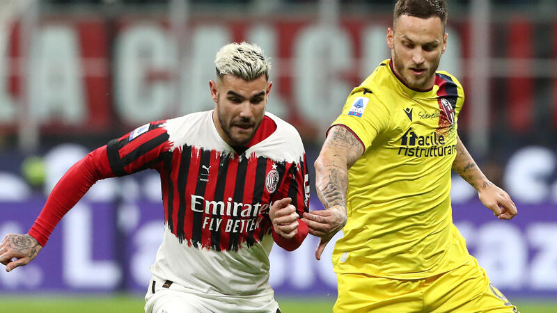 Arnautovic punktet mit Bologna beim AC Milan
