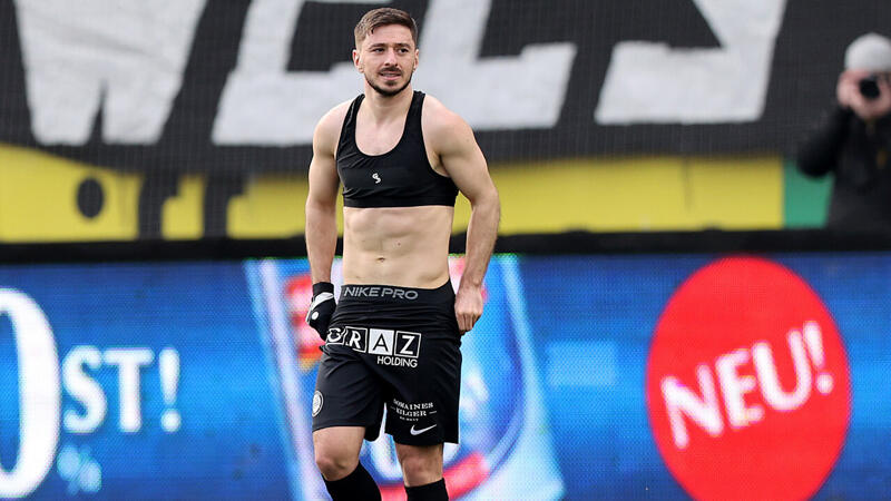 Kiteishvili-Tor bei Sturm-Sieg gegen Kapfenberg