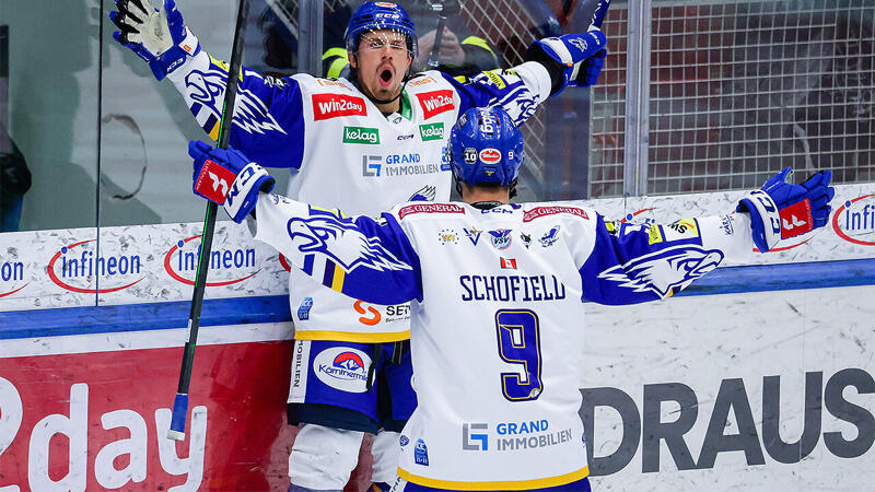 Halbfinale! <a href='/de/daten/news/eishockey/vsv/' class='tag'>VSV</a> bricht den Playoff-Fluch