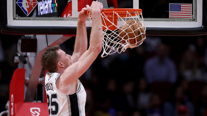 Pöltl verpasst Double-Double gegen Rockets