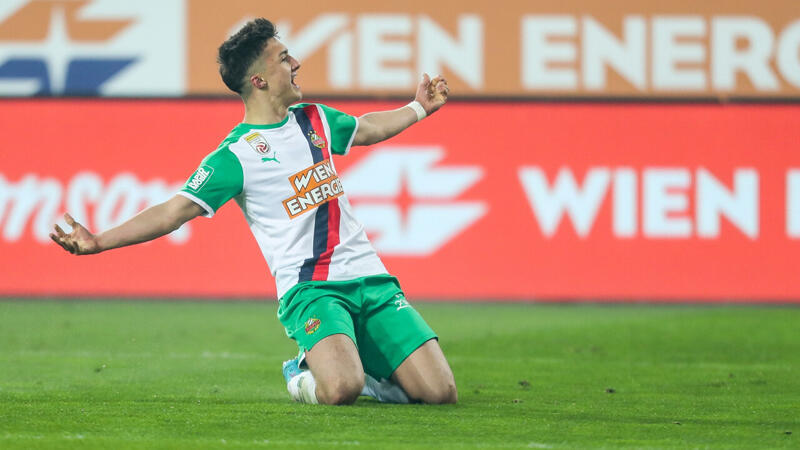 Sieben Rapidler in U21-Team-Kader einberufen