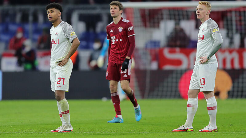 Salzburg ist beim <a href='/de/daten/news/fussball/fc-bayern-muenchen/' class='tag'>FC Bayern München</a> chancenlos