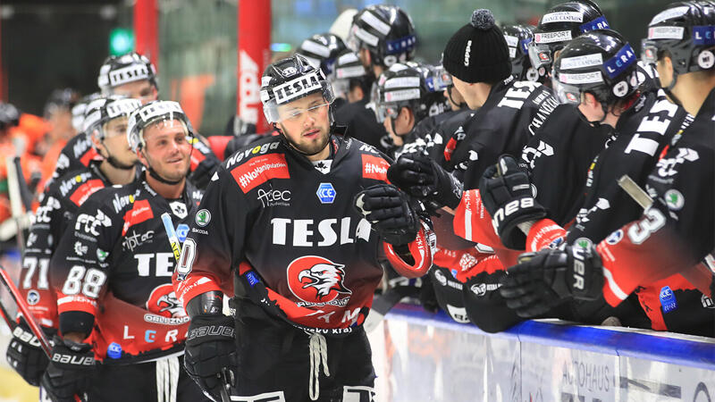 Znojmo schaltet <a href='/de/daten/news/eishockey/graz99ers/' class='tag'>Graz99ers</a> nach Overtime-Krimi aus