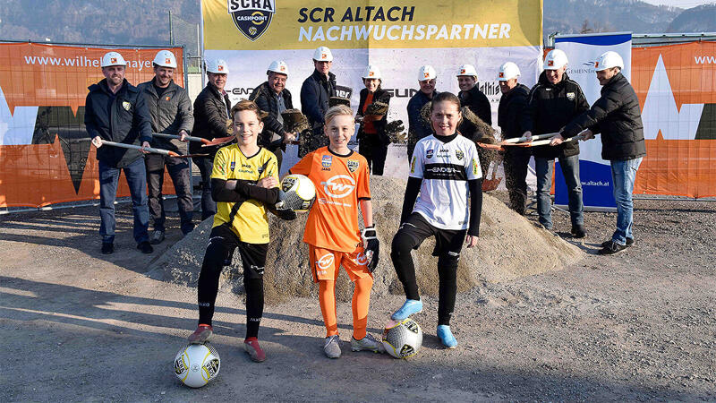 Spatenstich für Altachs Nachwuchscampus erfolgt