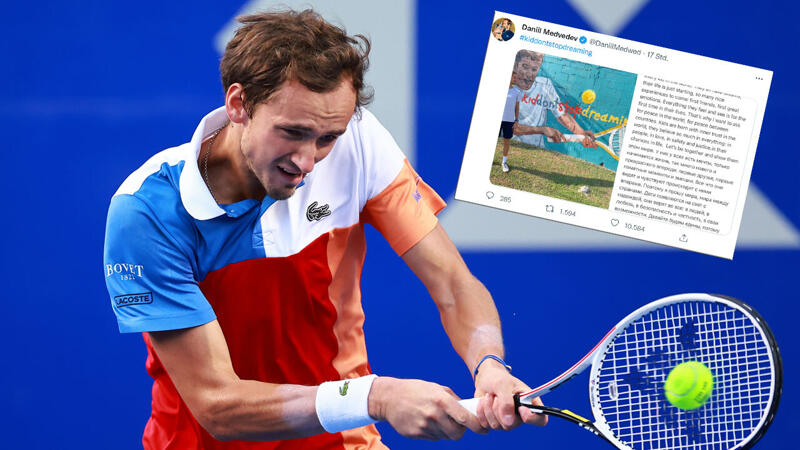 Medvedev bittet für Kinder "um Frieden"