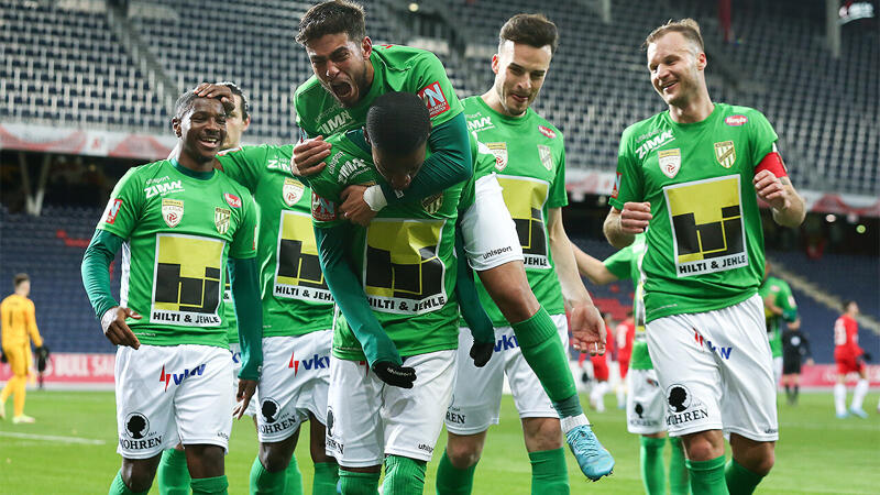 Austria Lustenau mit Galavorstellung bei Liefering