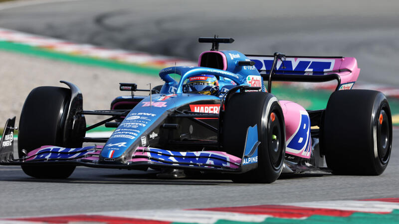 Formel 1 - Diashow: Barcelona-Test 2022