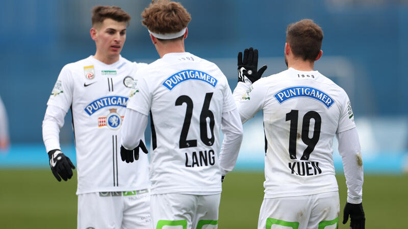Sturm-Youngster zeigt in Test auf