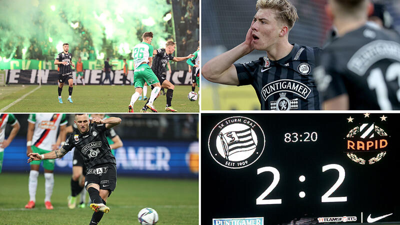 Sturm - Rapid: Eine emotionale Tempobolzerei