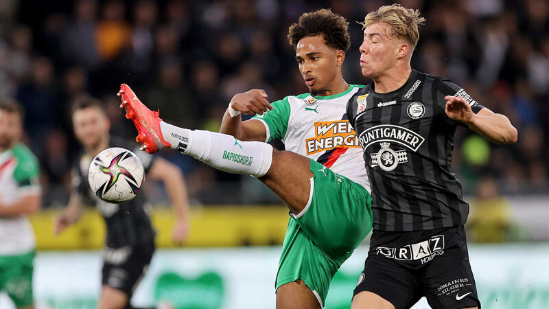 Rapid knöpft Sturm noch einen Punkt ab