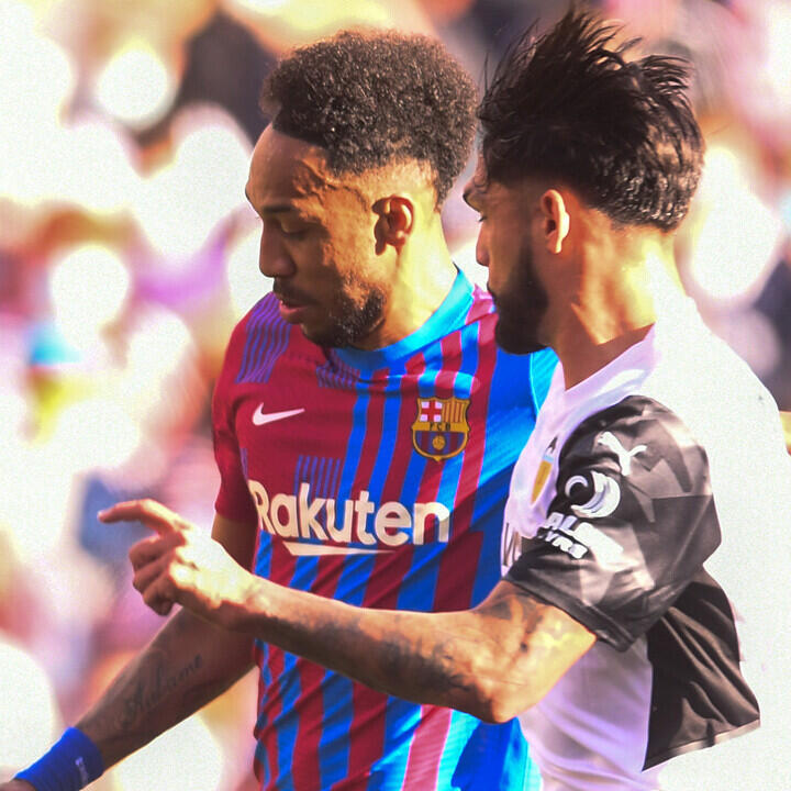 Aubameyang lässt Barca in Valencia jubeln