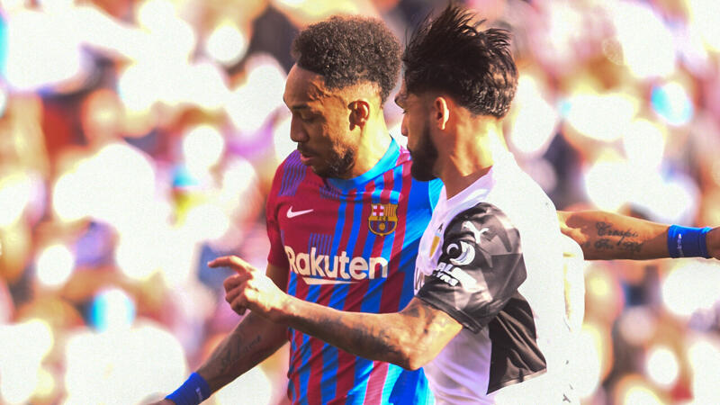 Aubameyang lässt Barca in Valencia jubeln