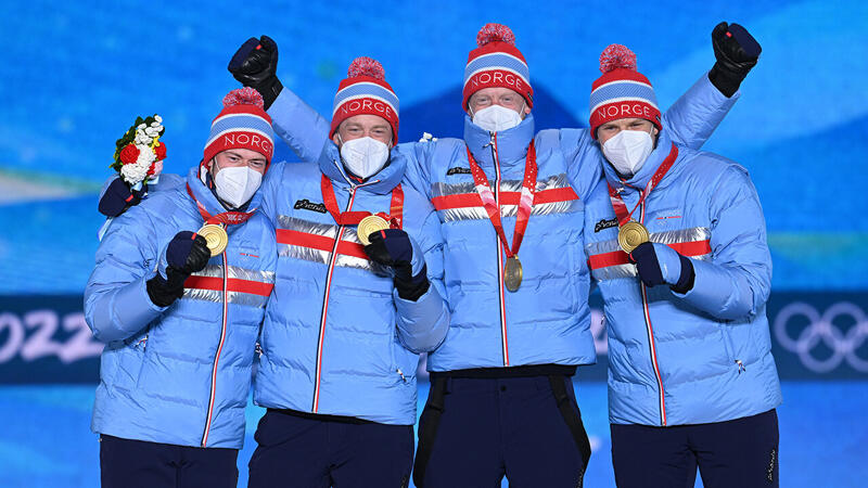 Medaillenspiegel: <a href='/de/daten/news/norwegen/' class='tag'>Norwegen</a> im <a href='/de/daten/news/fussball/biathlon/' class='tag'>Biathlon</a> Nummer 1