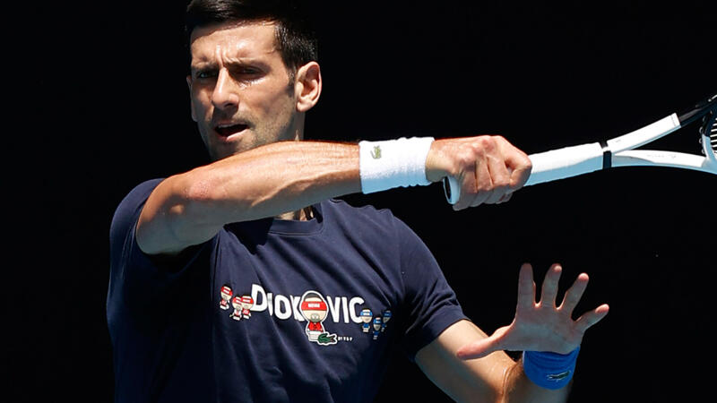 Djokovic: Lieber <a href='/de/daten/news/tennis/wimbledon/' class='tag'>Wimbledon</a>-Aus als Impfung