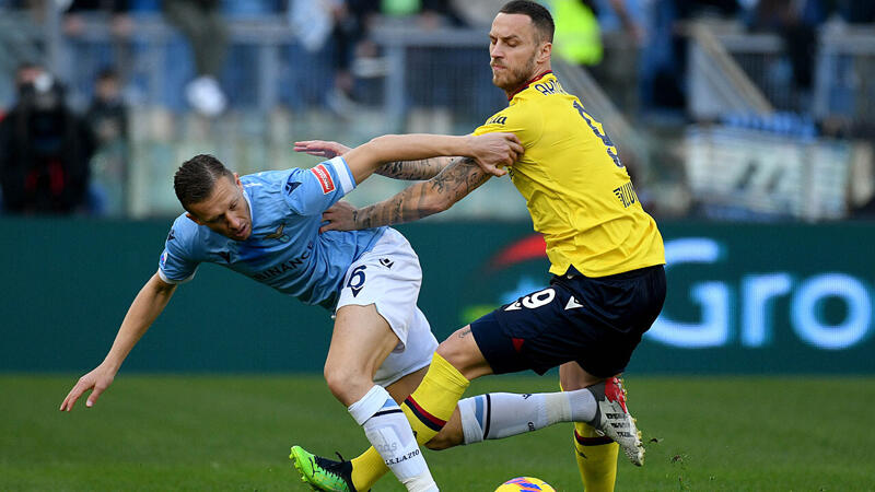 Arnautovic geht mit Bologna bei <a href='/de/daten/news/fussball/lazio-rom/' class='tag'>Lazio Rom</a> unter